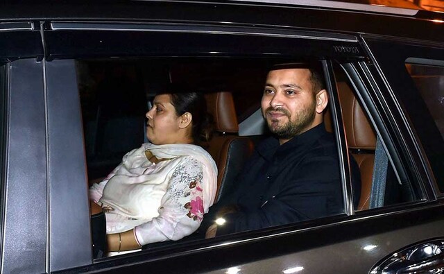 The RJD was represented by the son and daughter of party chief Lalu Prasad Yadav— former deputy chief minister Tejashwi Yadav and Misa Bharti. The others present included TMC's Sudip Bandyopadhyay, CPM's D Raja and Mohammad Salim, DMK's Kanimozhi, AIUDF's Badruddin Ajmal and leaders of Kerala Congress, besides Kupender Reddy of the JD-S. PTI The RJD was represented by the son and daughter of party chief Lalu Prasad Yadav— former deputy chief minister Tejashwi Yadav and Misa Bharti. The others present included TMC's Sudip Bandyopadhyay, CPM's D Raja and Mohammad Salim, DMK's Kanimozhi, AIUDF's Badruddin Ajmal and leaders of Kerala Congress, besides Kupender Reddy of the JD-S. PTI