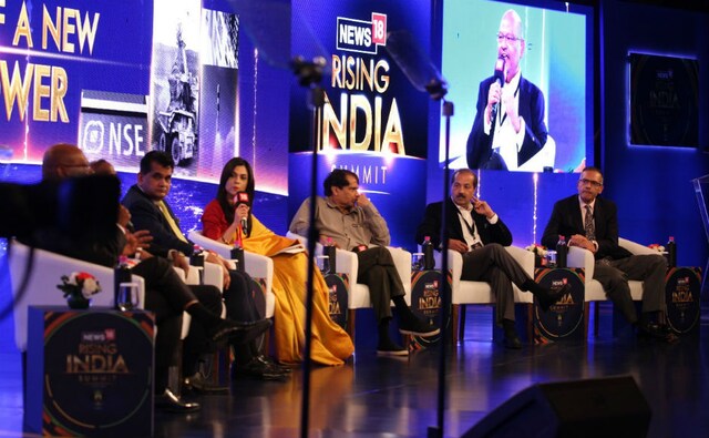In the second session titled 'The Making of a New World Power', Union minister Suresh Prabhu said that country's GDP has been growing largely due to the service sector. He stressed on focusing on manufacturing, which will foster agricultural sector. News18 In the second session titled 'The Making of a New World Power', Union minister Suresh Prabhu said that country's GDP has been growing largely due to the service sector. He stressed on focusing on manufacturing, which will foster agricultural sector. News18