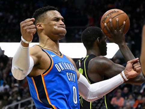 NBA: Russell Westbrook nets 100th career triple-double as Thunder close in on playoff berth; Spurs beat Magic NBA: Russell Westbrook nets 100th career triple-double as Thunder close in on playoff berth; Spurs beat Magic