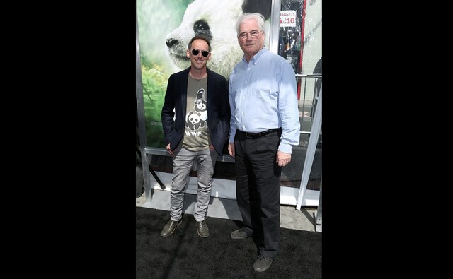 Directors Drew Fellman (L) and David Douglas arrive at the premiere of Pandas at the TCL Chinese Theatre IMAX in Los Angeles. Willy Sanjuan/Invision/AP Directors Drew Fellman (L) and David Douglas arrive at the premiere of Pandas at the TCL Chinese Theatre IMAX in Los Angeles. Willy Sanjuan/Invision/AP
