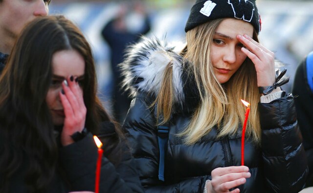 A day earlier, President Vladimir Putin flew to Kemerovo and promised angry residents that those responsible for what he called criminal negligence would be punished. AP A day earlier, President Vladimir Putin flew to Kemerovo and promised angry residents that those responsible for what he called criminal negligence would be punished. AP