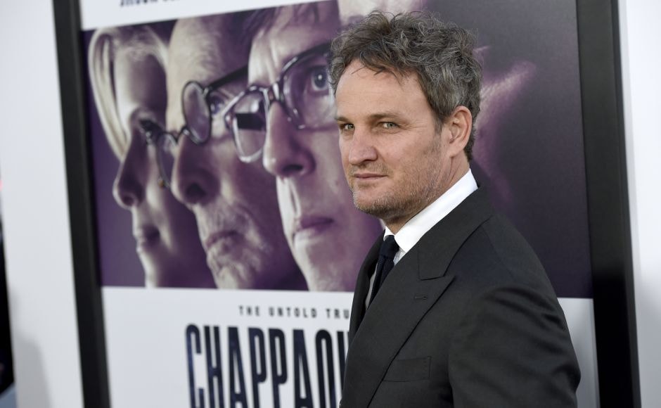 Jason Clarke arrives at the premiere of Chappaquiddick at the Samuel Goldwyn Theater. (Photo by Chris Pizzello/Invision/AP) Jason Clarke arrives at the premiere of Chappaquiddick at the Samuel Goldwyn Theater. (Photo by Chris Pizzello/Invision/AP)