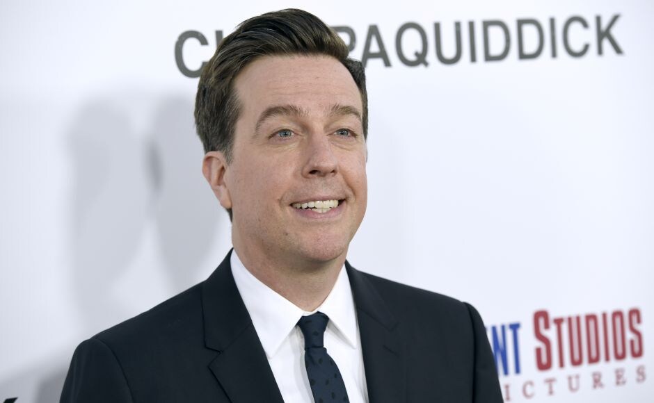 Ed Helms arrives at the premiere of Chappaquiddick at the Samuel Goldwyn Theater. (Photo by Chris Pizzello/Invision/AP) Ed Helms arrives at the premiere of Chappaquiddick at the Samuel Goldwyn Theater. (Photo by Chris Pizzello/Invision/AP)