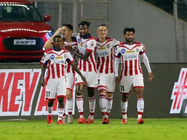 ATK saw off NorthEast United in the final game of the league phase of this season's ISL. Image Courtesy: ISL