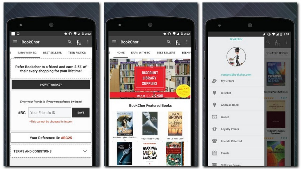 Bookchor believes that everyone who reads a particular book or used books, contributes something to the understanding of the book. Image: Google Play Store
