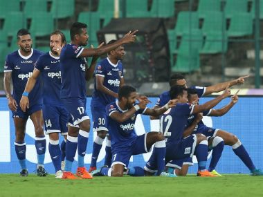 Chennaiyin produced a spirited performance to blank FC Goa in the 2nd leg of their semi-final. Image Courtesy: ISL