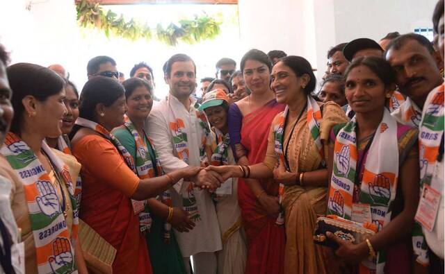 In the morning, Rahul inaugurated the Block Congress Committee office in Chikmagalur. The Congress president is once again expected to tour the state, in old Mysuru region on 24 and 25 March. He is scheduled to tour Mysuru, Mandya and Chamarajanagara districts, and is expected to address a rally in Mysuru on 25 March evening. Twitter @INCIndia In the morning, Rahul inaugurated the Block Congress Committee office in Chikmagalur. The Congress president is once again expected to tour the state, in old Mysuru region on 24 and 25 March. He is scheduled to tour Mysuru, Mandya and Chamarajanagara districts, and is expected to address a rally in Mysuru on 25 March evening. Twitter @INCIndia