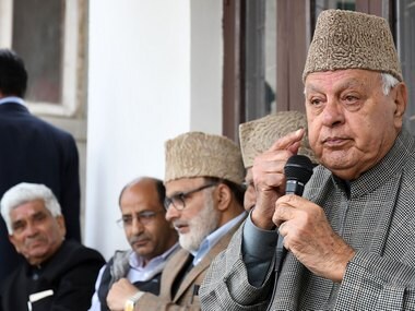 File image of former Jammu and Kashmir chief minister Farooq Abdullah. Firstpost/Sameer Yasir