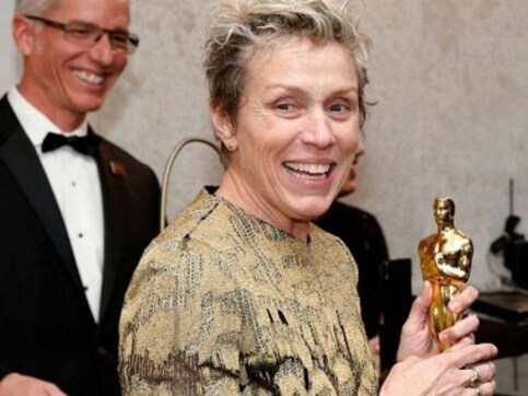 Oscars 2018: Best Actress awardee Frances McDormand's trophy stolen at after party; thief arrested later Oscars 2018: Best Actress awardee Frances McDormand's trophy stolen at after party; thief arrested later