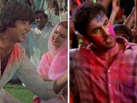 Holi playlist: Rang Barse to Lahu Munh Lag Gaya, Bollywood's odes to the festival of colours Holi playlist: Rang Barse to Lahu Munh Lag Gaya, Bollywood's odes to the festival of colours