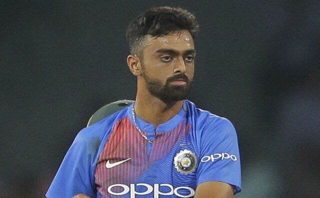 Jaydev Unadkat finished with figures of 3/38. AP Jaydev Unadkat finished with figures of 3/38. AP