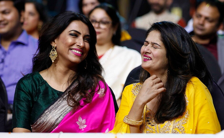 Madhuri Dixit, Jackie Shroff among celebrities spotted at Zee Gaurav Awards 2018
