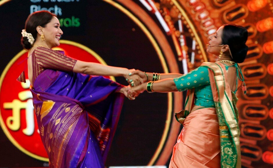 Madhuri Dixit, Jackie Shroff among celebrities spotted at Zee Gaurav Awards 2018