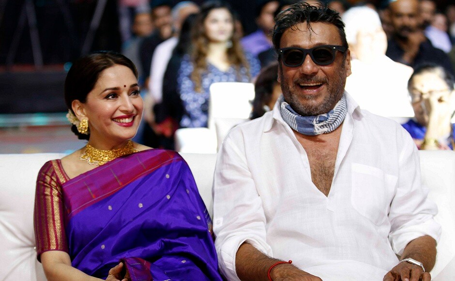 Madhuri Dixit, Jackie Shroff among celebrities spotted at Zee Gaurav Awards 2018
