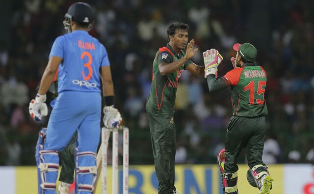 India lost their in-form batsman Shikhar Dhawan cheaply in the chase while Suresh Raina was also dismissed for a duck. AP India lost their in-form batsman Shikhar Dhawan cheaply in the chase while Suresh Raina was also dismissed for a duck. AP