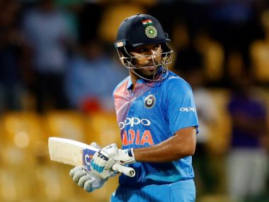 Rohit Sharma is yet to fire in the ongoing tri-series. Reuters