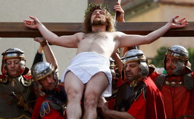 Jesus was arrested for charges of misleading the people and was crucified with two criminals. Three days later, Jesus Christ was resurrected from the dead, which is now remembered as Easter Sunday. Reuters Jesus was arrested for charges of misleading the people and was crucified with two criminals. Three days later, Jesus Christ was resurrected from the dead, which is now remembered as Easter Sunday. Reuters