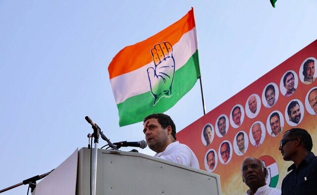 Prime Minister Narendra Modi is “insulting” the common man by claiming credit for India’s progress, Congress president Rahul Gandhi said on Tuesday, as he embarked on his third visit of poll-bound Karnataka. Twitter @INCIndia Prime Minister Narendra Modi is “insulting” the common man by claiming credit for India’s progress, Congress president Rahul Gandhi said on Tuesday, as he embarked on his third visit of poll-bound Karnataka. Twitter @INCIndia