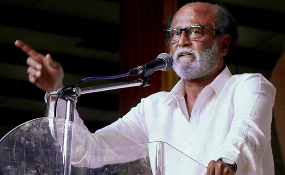 Rajinikanth unveils MG Ramachandran's statue in Chennai, says had to fill leadership vacuum in Tamil Nadu Rajinikanth unveils MG Ramachandran's statue in Chennai, says had to fill leadership vacuum in Tamil Nadu