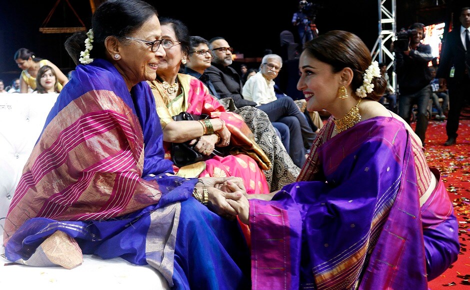 Madhuri Dixit, Jackie Shroff among celebrities spotted at Zee Gaurav Awards 2018