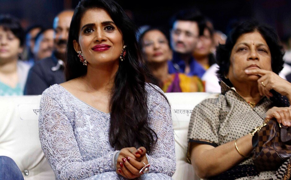 Madhuri Dixit, Jackie Shroff among celebrities spotted at Zee Gaurav Awards 2018