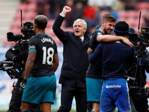 FA Cup: Southampton see off Wigan to enter semi-finals; give new Mark Hughes a winning start FA Cup: Southampton see off Wigan to enter semi-finals; give new Mark Hughes a winning start