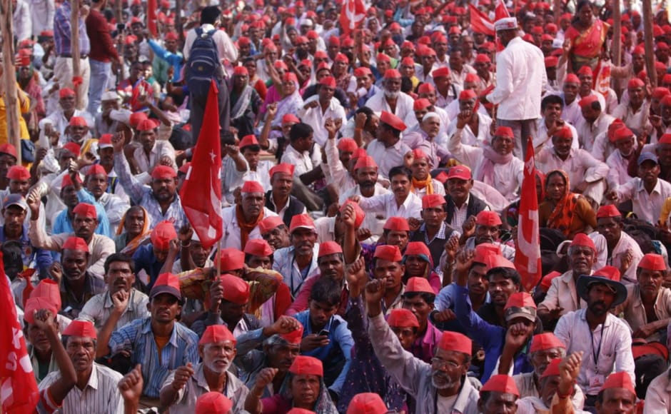 Leaders of farmers' organisations have said there will be a mega protest again in April. Firstpost/ Sachin Gokhale Leaders of farmers' organisations have said there will be a mega protest again in April. Firstpost/ Sachin Gokhale
