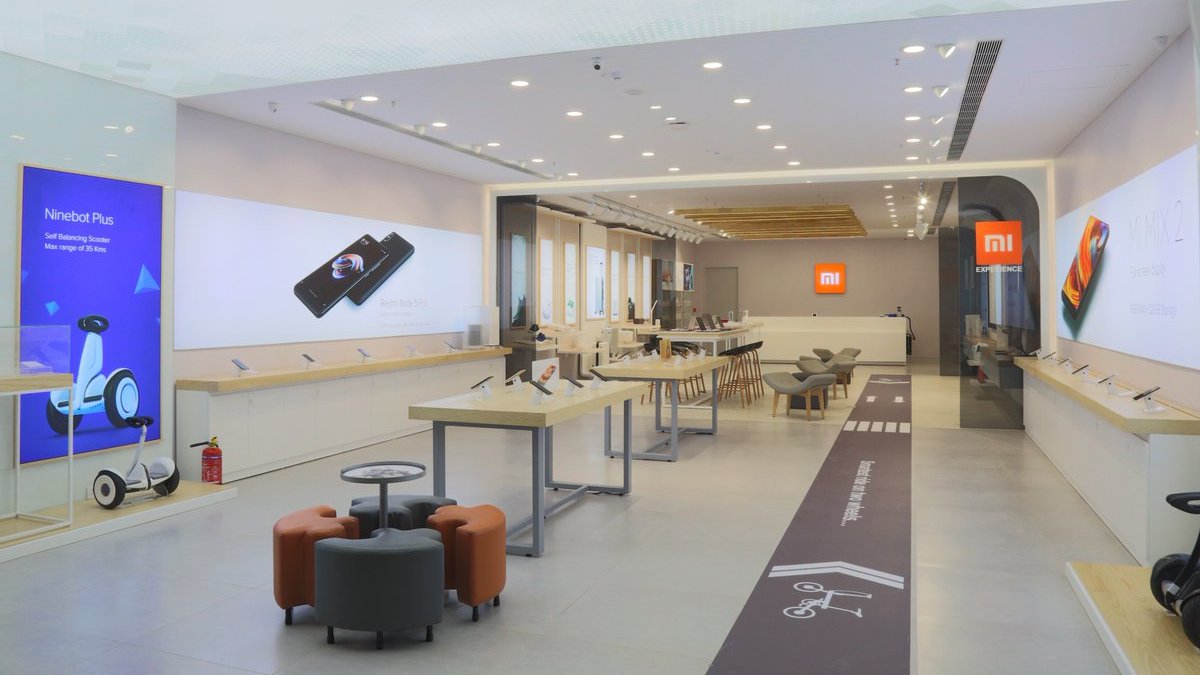 Mi Home Experience Centre. Twitter XiaomiIndia