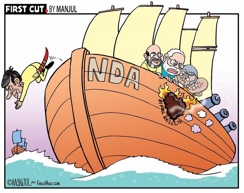 TDP quits NDA and files no-trust motion but chaos scuttles Parliament proceedings, again