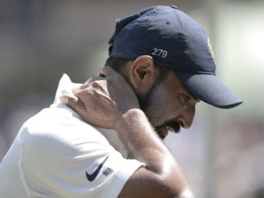 File photo of Mohammed Shami. AFP