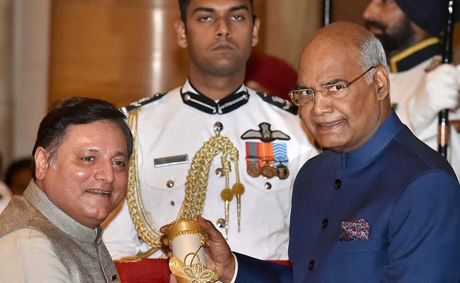 People from different walks of life were awarded the Padma Shri, the fourth highest civilian award, during the ceremony. Veteran actor Manoj Joshi, Dasmodar Ganesh Bapat, who is working towards the eradication of leprosy, and L Subadani Devi, Manipur-based weaver, were among those presented with Padma Shri. Manoj Joshi being awarded the Padma Shri by Kovind. PTI People from different walks of life were awarded the Padma Shri, the fourth highest civilian award, during the ceremony. Veteran actor Manoj Joshi, Dasmodar Ganesh Bapat, who is working towards the eradication of leprosy, and L Subadani Devi, Manipur-based weaver, were among those presented with Padma Shri. Manoj Joshi being awarded the Padma Shri by Kovind. PTI