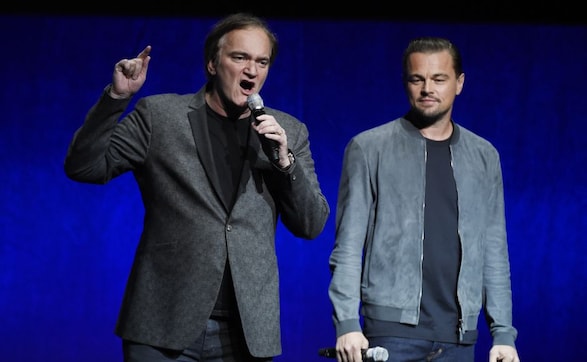 Leonardo DiCaprio, Quentin Tarantino, Matthew McConaughey attend CinemaCon 2018 in Las Vegas Leonardo DiCaprio, Quentin Tarantino, Matthew McConaughey attend CinemaCon 2018 in Las Vegas
