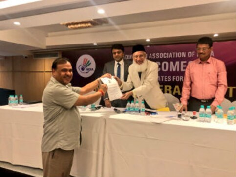 BJP leader Himanta Biswa Sarma elected president of Badminton Association of India BJP leader Himanta Biswa Sarma elected president of Badminton Association of India