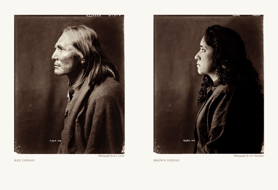 © Annu Palakunnathu Matthew, Red Indian Brown Indian, 2001, From the series An Indian from India, 2001–2007, Courtesy of the Artist and sepiaEYE Gallery, New York © Annu Palakunnathu Matthew, Red Indian Brown Indian, 2001, From the series An Indian from India, 2001–2007, Courtesy of the Artist and sepiaEYE Gallery, New York