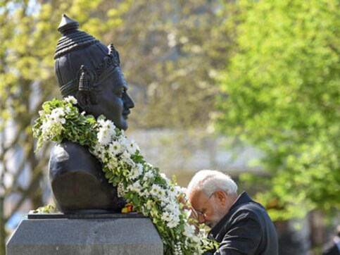 Narendra Modi pays tribute to Basaveshwara in London ahead of Karnataka polls: How dailies covered event Narendra Modi pays tribute to Basaveshwara in London ahead of Karnataka polls: How dailies covered event