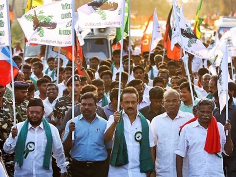DMK to support shutdown called by PMK on 11 April to demand Cauvery Management Board DMK to support shutdown called by PMK on 11 April to demand Cauvery Management Board