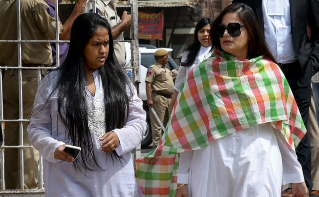 Salman Khan's sisters Alwira and Arpita arrive at the court for a hearing in the Black Buck hunting case, in Jodhpur on Thursday. The trial in the case was in progress for the last 19 years and the judge had reserved the order after the final arguments on 28 March. PTI Salman Khan's sisters Alwira and Arpita arrive at the court for a hearing in the Black Buck hunting case, in Jodhpur on Thursday. The trial in the case was in progress for the last 19 years and the judge had reserved the order after the final arguments on 28 March. PTI