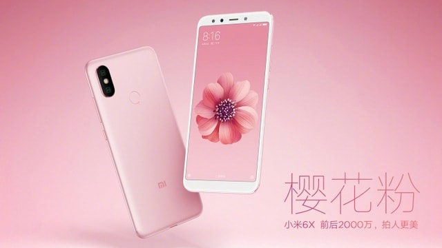 Xiaomi Mi 6X images. Image credits: Weibo.