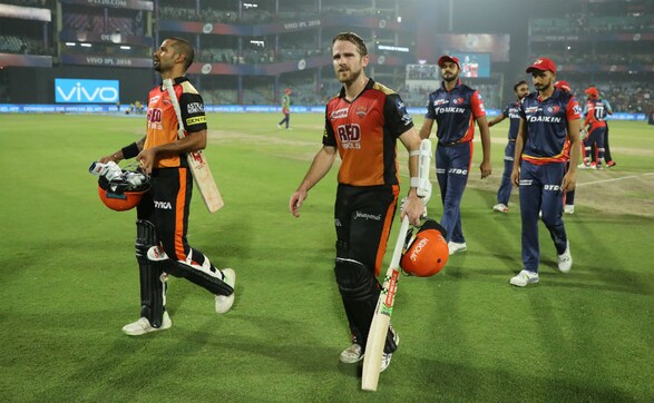 Rishabh Pant's ton for Delhi Daredevils goes in vain as Kane Williamson, Shikhar Dhawan power Sunrisers Hyderabad to victory Rishabh Pant's ton for Delhi Daredevils goes in vain as Kane Williamson, Shikhar Dhawan power Sunrisers Hyderabad to victory