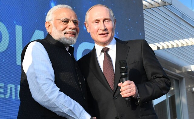 Modi visited the Sirius Education Centre, along with President Putin, where he invited Russian students to visit India. Twitter @narendramodi Modi visited the Sirius Education Centre, along with President Putin, where he invited Russian students to visit India. Twitter @narendramodi
