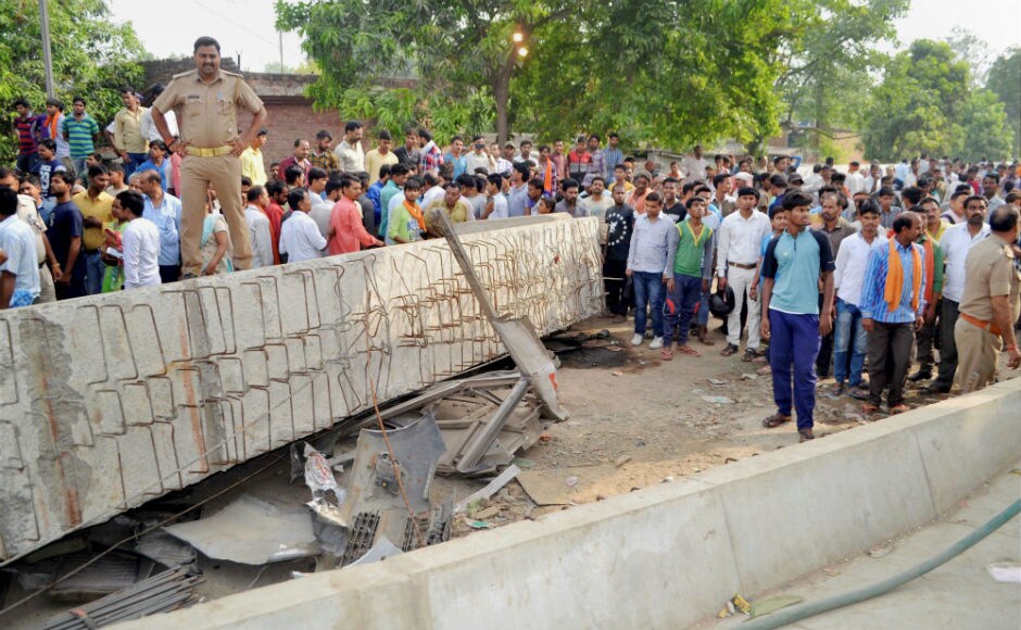 A FIR too was lodged on Wednesday under sections of negligence and culpable homicide not amounting to murder. It does not name anyone but lists officials in supervisory positions and contractors to whom jobs were outsourced. PTI A FIR too was lodged on Wednesday under sections of negligence and culpable homicide not amounting to murder. It does not name anyone but lists officials in supervisory positions and contractors to whom jobs were outsourced. PTI