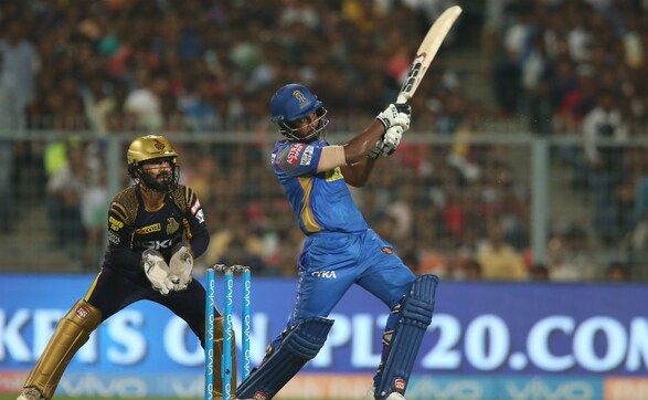 Sanju Samson was giving good company to his skipper Ajinkya Rahane but once Rahane was dismissed, Samson didn't last long. He was gone after scoring 50 from 38 balls. Sportzpics Sanju Samson was giving good company to his skipper Ajinkya Rahane but once Rahane was dismissed, Samson didn't last long. He was gone after scoring 50 from 38 balls. Sportzpics