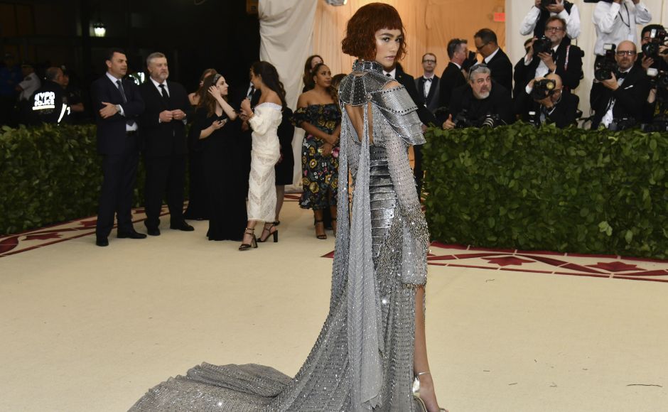 Zendaya at the Met Gala. The gala is a fundraising benefit for the Metropolitan Museum of Art in New York City, which each year welcomes celebrities from film, TV, fashion, sports and music. Photo by Charles Sykes/Invision/AP Zendaya at the Met Gala. The gala is a fundraising benefit for the Metropolitan Museum of Art in New York City, which each year welcomes celebrities from film, TV, fashion, sports and music. Photo by Charles Sykes/Invision/AP