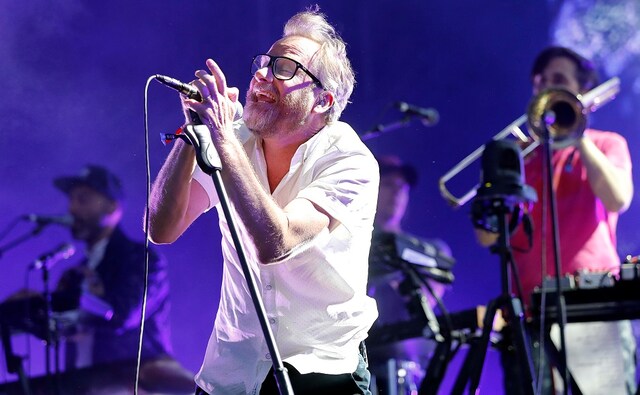 Singer Matt Berninger of The National performs at the Boston Calling Music Festival. Photo by Winslow Townson/Invision/AP Singer Matt Berninger of The National performs at the Boston Calling Music Festival. Photo by Winslow Townson/Invision/AP