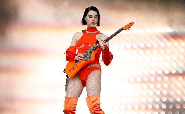 St. Vincent performs at the Boston Calling Music Festival in Allston, Mass. Photo by Winslow Townson/Invision/AP St. Vincent performs at the Boston Calling Music Festival in Allston, Mass. Photo by Winslow Townson/Invision/AP