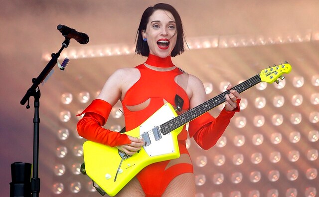 St. Vincent performs at the Boston Calling Music Festival on Saturday in Allston, Mass. Photo by Winslow Townson/Invision/AP St. Vincent performs at the Boston Calling Music Festival on Saturday in Allston, Mass. Photo by Winslow Townson/Invision/AP