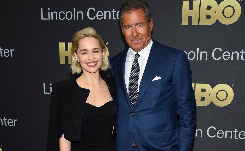 Honouree HBO CEO Richard Plepler (R) poses with actress Emilia Clarke at the Lincoln Center for the Performing Arts American Songbook Gala at Alice Tully Hall. Photo by Evan Agostini/Invision/AP Honouree HBO CEO Richard Plepler (R) poses with actress Emilia Clarke at the Lincoln Center for the Performing Arts American Songbook Gala at Alice Tully Hall. Photo by Evan Agostini/Invision/AP