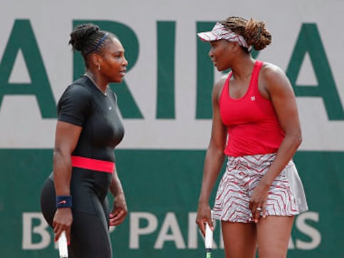 French Open 2018: Serena and Venus Williams enter second round of doubles with win over Japanese pair French Open 2018: Serena and Venus Williams enter second round of doubles with win over Japanese pair