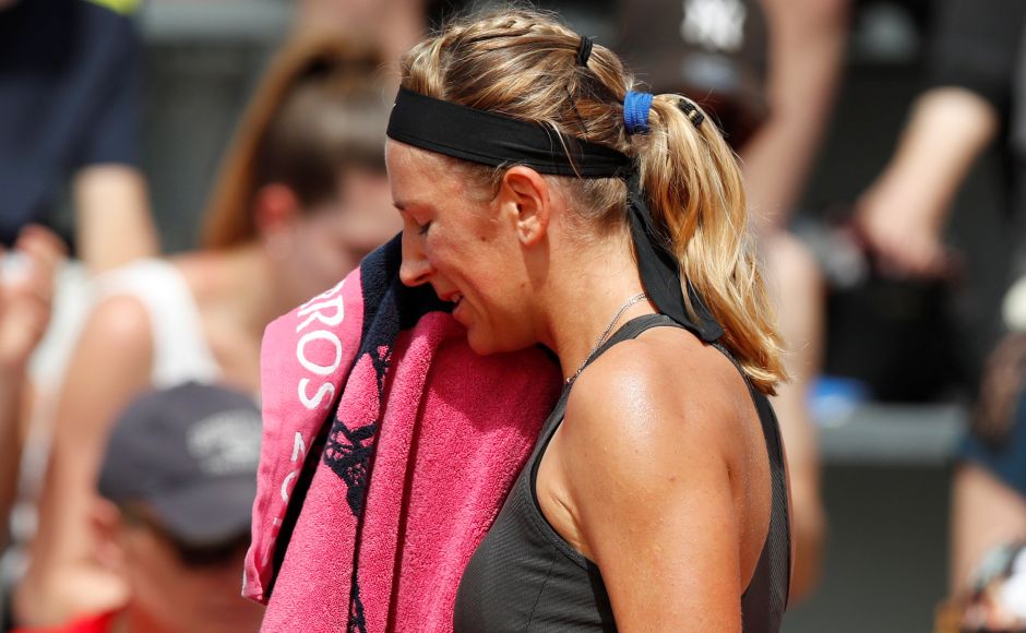 Two-time Grand Slam winner Victoria Azarenka joined the list of high-profile female players to make a first-round exit at the French Open as she lost to Katerina Siniakova. Reuters Two-time Grand Slam winner Victoria Azarenka joined the list of high-profile female players to make a first-round exit at the French Open as she lost to Katerina Siniakova. Reuters