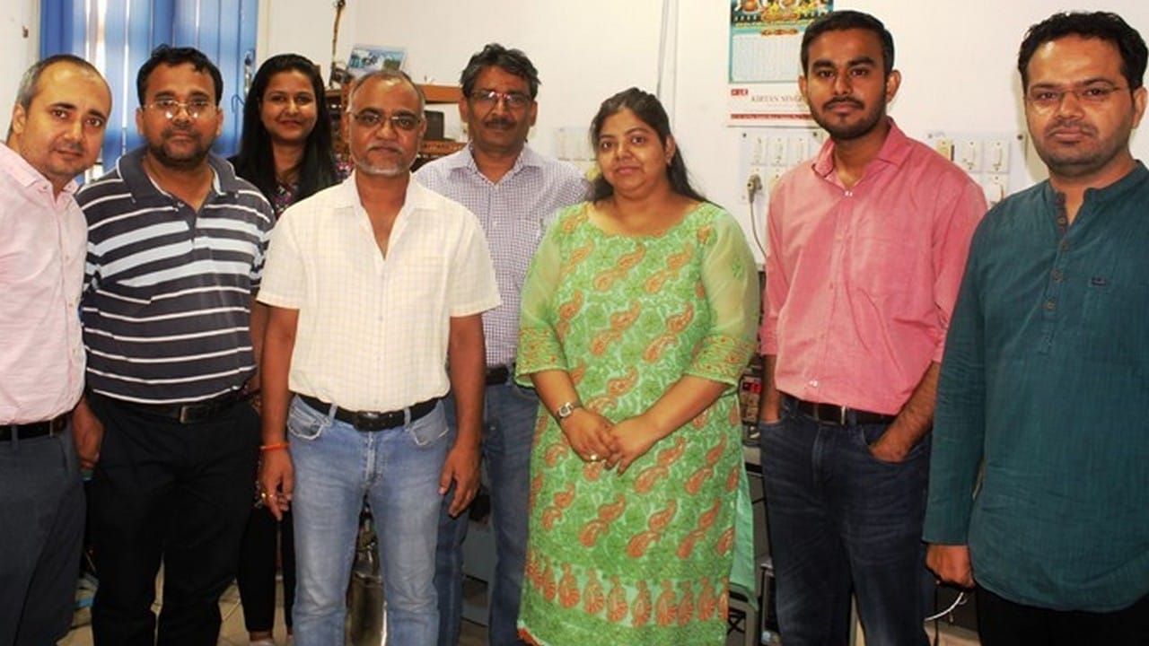 Team of researchers at CSIR-NPL. Image: Dinesh C Sharma